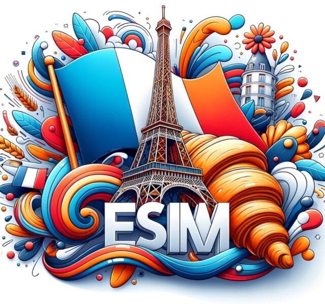 Plan eSIM France Travel avec appels et données illimités dans l'UE